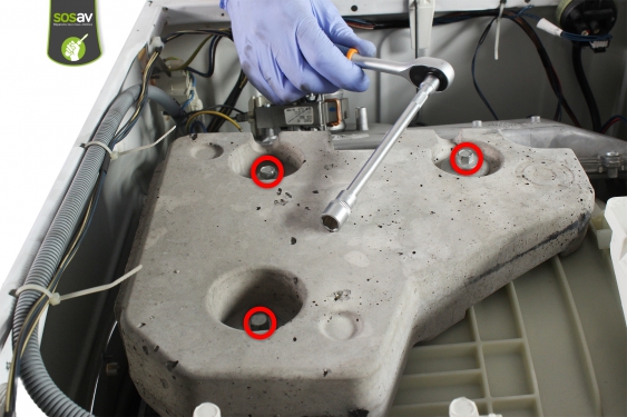 Guide photos remplacement balourd Machine à laver (Etape 4 - image 1)