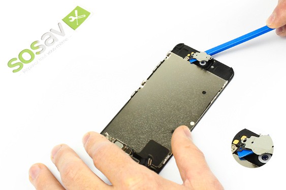 Guide photos remplacement bouton home  iPhone 5C (Etape 10 - image 4)