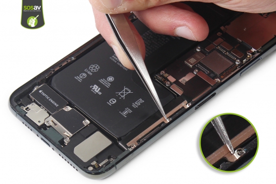 Guide photos remplacement batterie iPhone 11 Pro Max (Etape 10 - image 2)