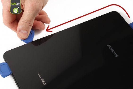 Guide photos remplacement vitre arrière Galaxy Tab S3 9.7 (Etape 5 - image 4)
