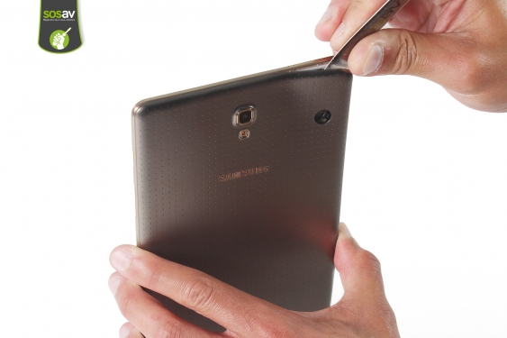 Guide photos remplacement prise jack et haut-parleur externe Galaxy Tab S 8.4 (Etape 6 - image 1)