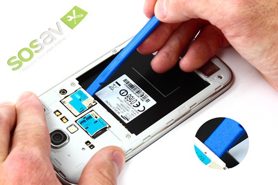 Guide photos remplacement caméra avant Samsung Galaxy S4 (Etape 4 - image 1)