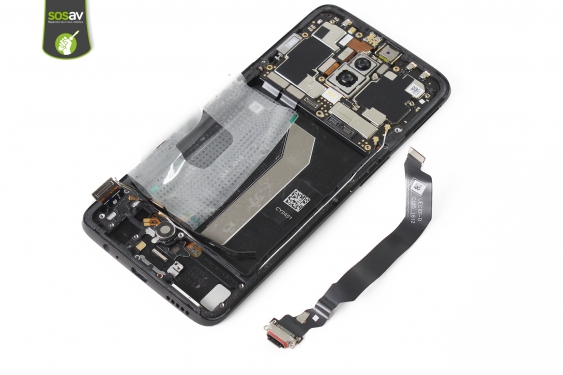 Guide photos remplacement connecteur de charge OnePlus 6 (Etape 27 - image 1)