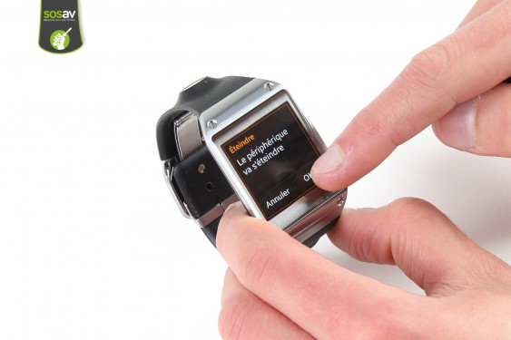 Guide photos remplacement ecran  Galaxy Gear 1 (Etape 1 - image 3)