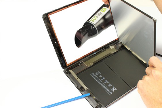 Guide photos remplacement vitre tactile iPad Air 1 WiFi (Etape 9 - image 4)