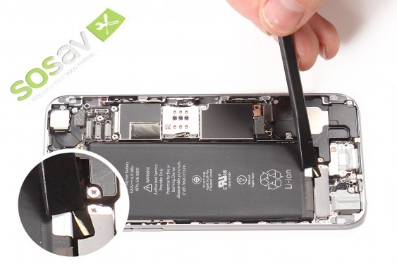Guide photos remplacement nappe bouton power iPhone 6 (Etape 11 - image 2)