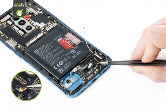 Guide photos remplacement connecteur de charge OnePlus 7T Pro (Etape 17 - image 3)