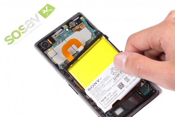 Guide photos remplacement batterie Xperia Z1 (Etape 8 - image 1)