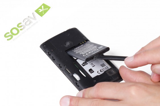 Guide photos remplacement carte sim Lumia 520 (Etape 4 - image 2)