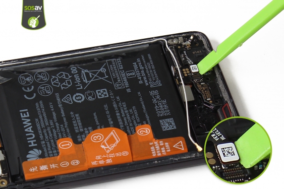Guide photos remplacement connecteur de charge Huawei P30 (Etape 20 - image 1)
