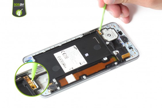 Guide photos remplacement nappe power Samsung Galaxy J7 2016 (Etape 17 - image 1)