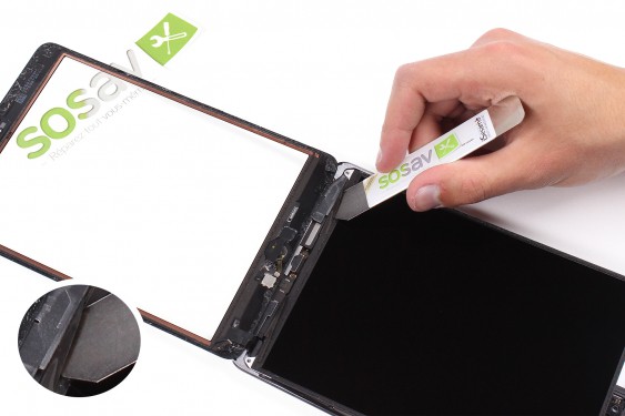 Guide photos remplacement vitre tactile et bouton home iPad Mini 3 WIFi (Etape 8 - image 2)