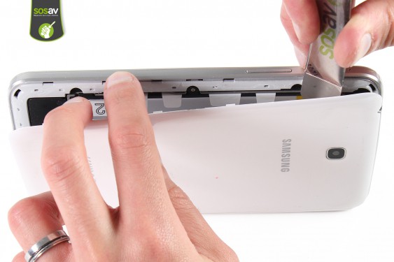 Guide photos remplacement haut-parleur droit Galaxy Tab 3 7" (Etape 3 - image 4)