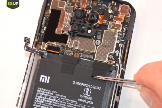 Guide photos remplacement batterie Redmi Note 9T (Etape 9 - image 3)