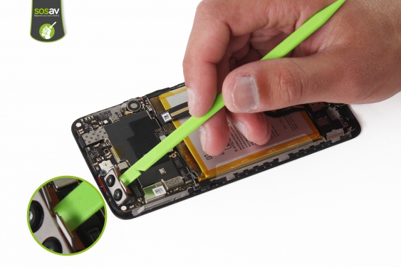 Guide photos remplacement haut-parleur interne OnePlus 5 (Etape 13 - image 1)