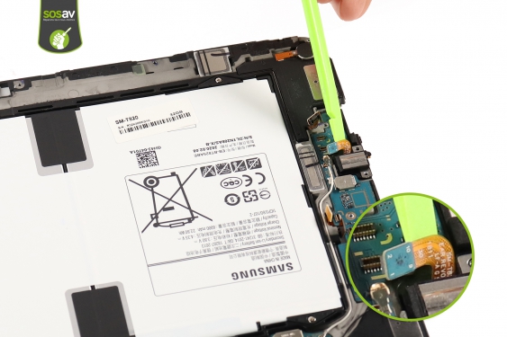 Guide photos remplacement connecteur de charge Galaxy Tab S3 9.7 (Etape 18 - image 4)