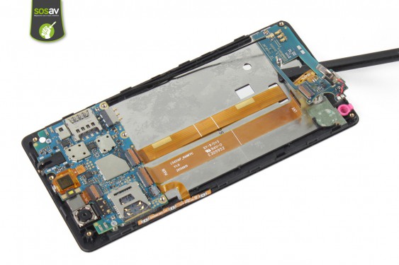 Guide photos remplacement connecteur de charge Wiko Pulp 4G (Etape 13 - image 2)