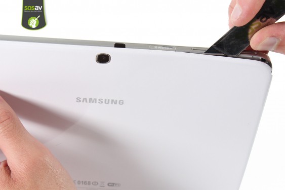 Guide photos remplacement haut-parleur gauche Galaxy Tab 3 10.1 (Etape 5 - image 1)