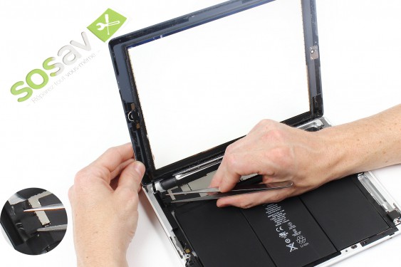 Guide photos remplacement connecteur de charge iPad 4 WiFi (Etape 13 - image 1)
