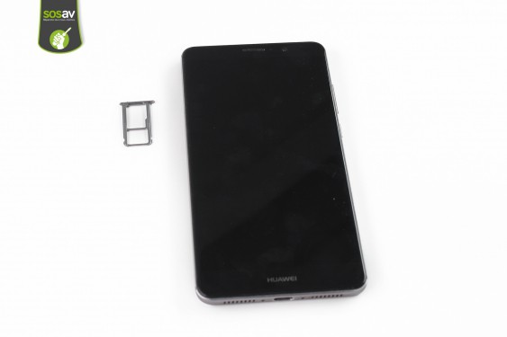 Guide photos remplacement nappe de liaison du connecteur de charge Huawei Mate 9 (Etape 3 - image 1)