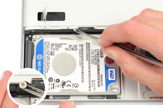 Guide photos remplacement remplacer le disque dur principal par un ssd MacBook Pro 15" Fin 2008 - Début 2009 (Modèle A1286 - EMC 2255) (Etape 7 - image 1)