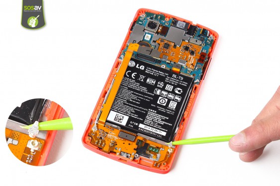 Guide photos remplacement connecteur de charge Nexus 5 (Etape 9 - image 4)