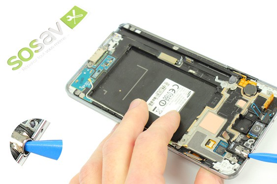 Guide photos remplacement prise jack + haut-parleur interne  (Etape 15 - image 1)