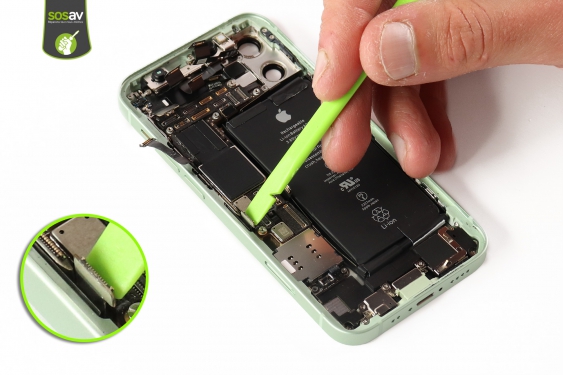 Guide photos remplacement connecteur de charge iPhone 12 Mini (Etape 24 - image 4)