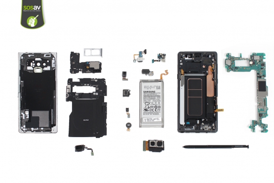 Guide photos remplacement teardown Galaxy Note 9 (Etape 22 - image 1)