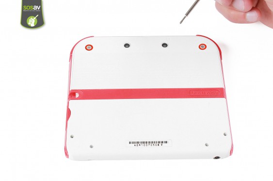 Guide photos remplacement antenne wifi Nintendo 2DS (Etape 2 - image 1)