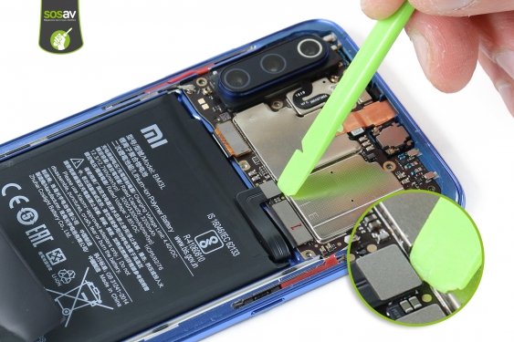 Guide photos remplacement connecteur de charge Xiaomi Mi 9 (Etape 9 - image 1)