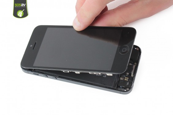 Guide photos remplacement haut parleur externe (hp du bas) iPhone 5 (Etape 4 - image 1)