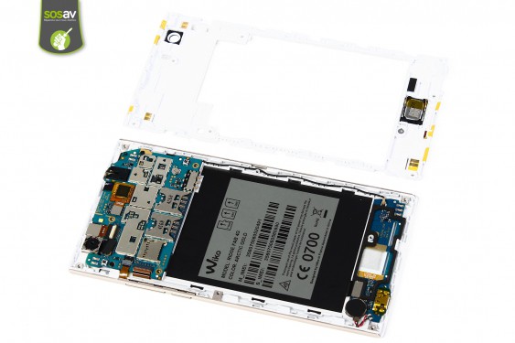 Guide photos remplacement nappe du connecteur de charge Wiko Ridge Fab 4G (Etape 8 - image 4)