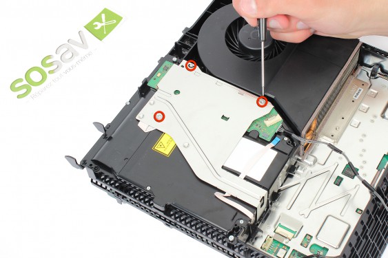 Guide photos remplacement mécanisme du lecteur blu-ray Playstation 4 (Etape 18 - image 1)