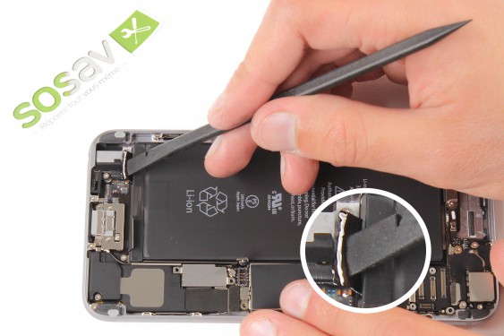 Guide photos remplacement batterie iPhone 6 Plus (Etape 11 - image 4)