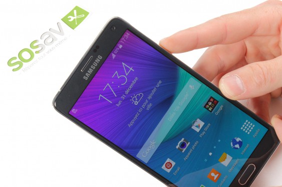 Guide photos remplacement carte microsd  (Etape 1 - image 1)