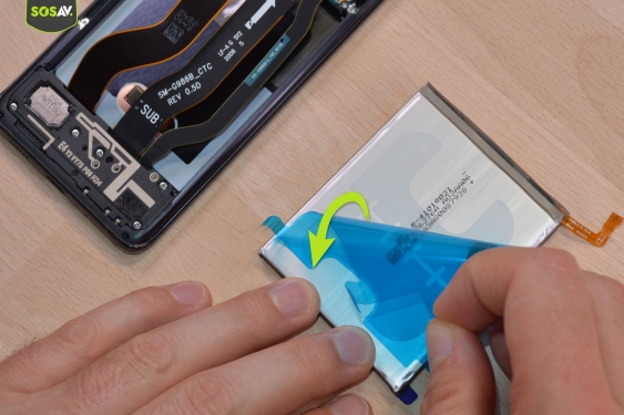 Guide photos remplacement batterie Galaxy S20+ (Etape 7 - image 1)