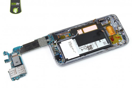 Guide photos remplacement câble d'interconnexion gsm Samsung Galaxy S7 Edge (Etape 20 - image 4)