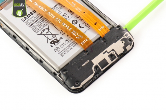 Guide photos remplacement nappe connecteur de charge Galaxy M21 (Etape 11 - image 2)