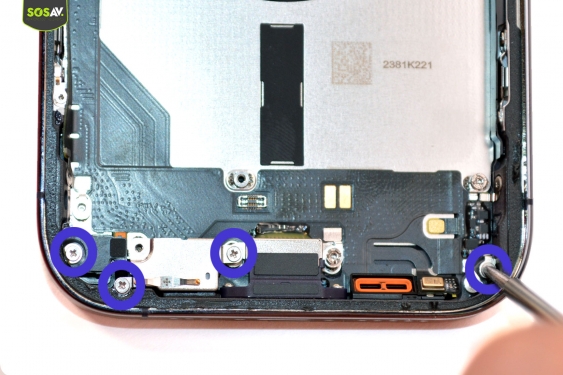 Guide photos remplacement connecteur de charge iPhone 14 Pro (Etape 13 - image 1)