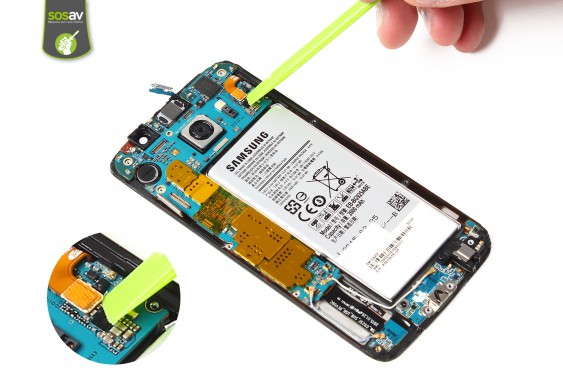 Guide photos remplacement batterie Samsung Galaxy S6 Edge (Etape 10 - image 3)