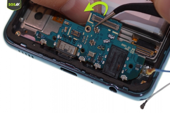 Guide photos remplacement connecteur de charge Galaxy A52 (Etape 8 - image 3)