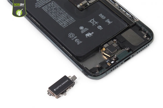 Guide photos remplacement taptic engine (vibreur) iPhone 11 Pro Max (Etape 12 - image 1)