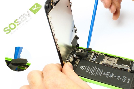 Guide photos remplacement vibreur iPhone 5C (Etape 6 - image 2)