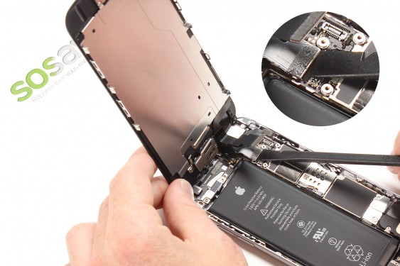 Guide photos remplacement ecran complet assemblé iPhone 6 (Etape 7 - image 1)