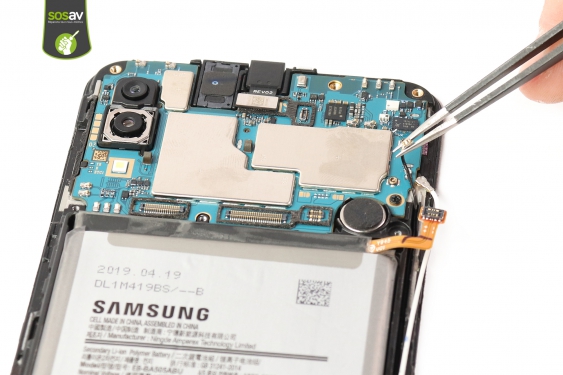 Guide photos remplacement haut-parleur interne Galaxy A30 (Etape 16 - image 1)