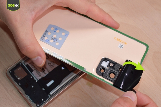 Guide photos remplacement vitre arrière Galaxy A53 (Etape 4 - image 1)