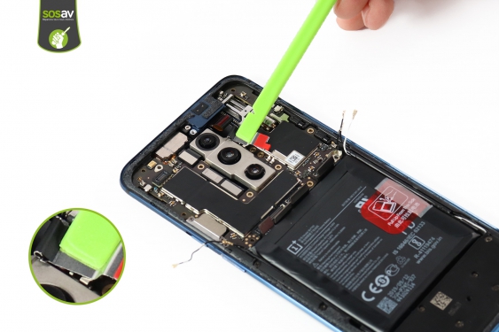 Guide photos remplacement haut-parleur interne OnePlus 7T Pro (Etape 16 - image 3)