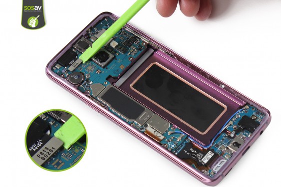 Guide photos remplacement connecteur de charge Galaxy S9 (Etape 17 - image 1)