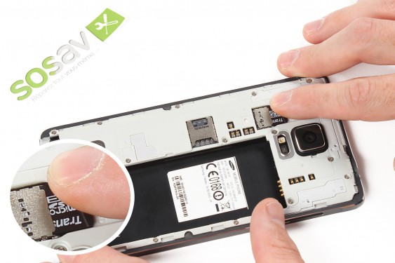 Guide photos remplacement carte microsd  (Etape 5 - image 1)